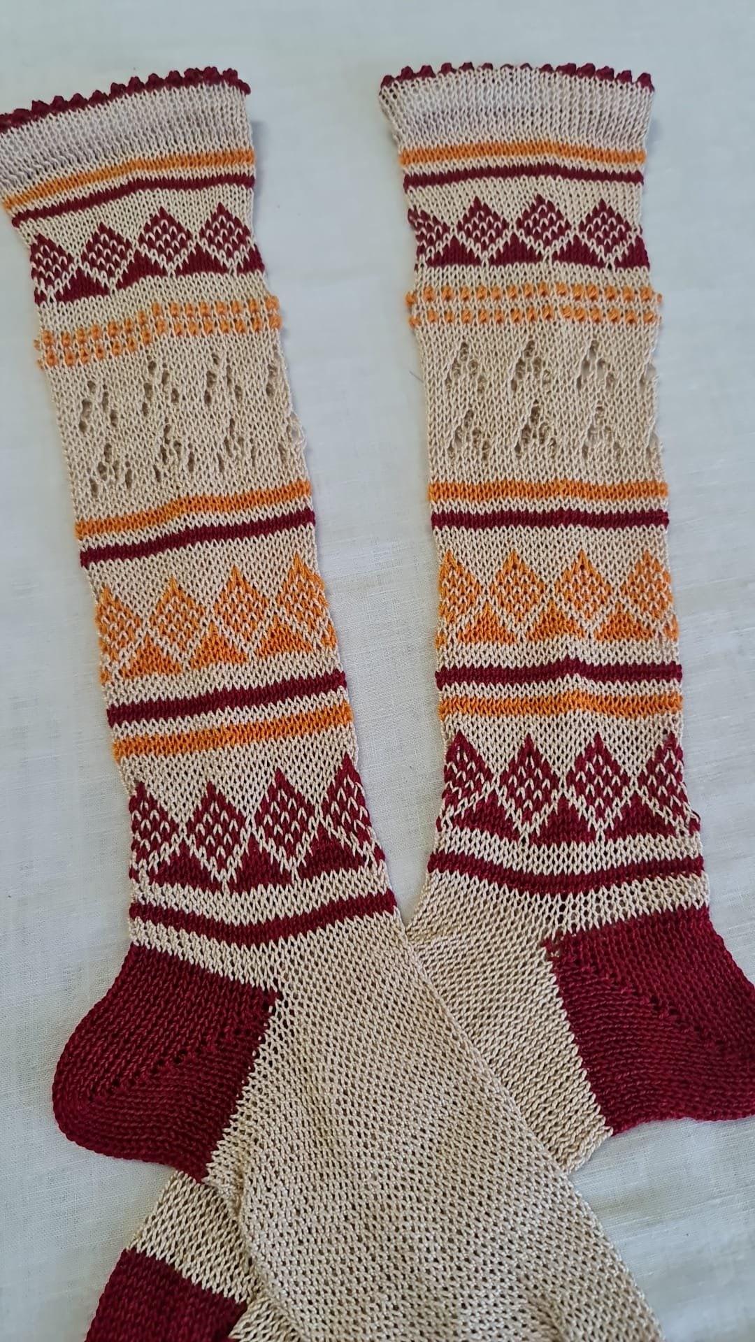 Malacara · calcetines artesanales · vista 1